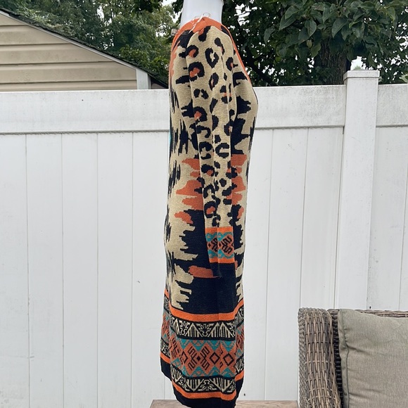 GUC Flying Tomato Knit Mini Aztec Dress Size M - Picture 10 of 16